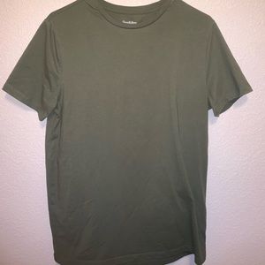 Green Blank Tee Large